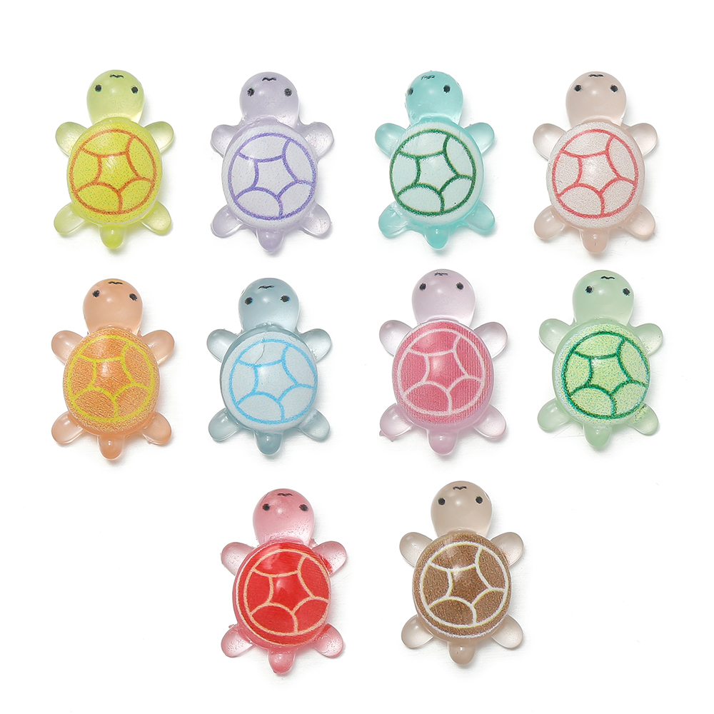 Resin Crafts Diy - 10 unids/lote Mini tortugas marinas de