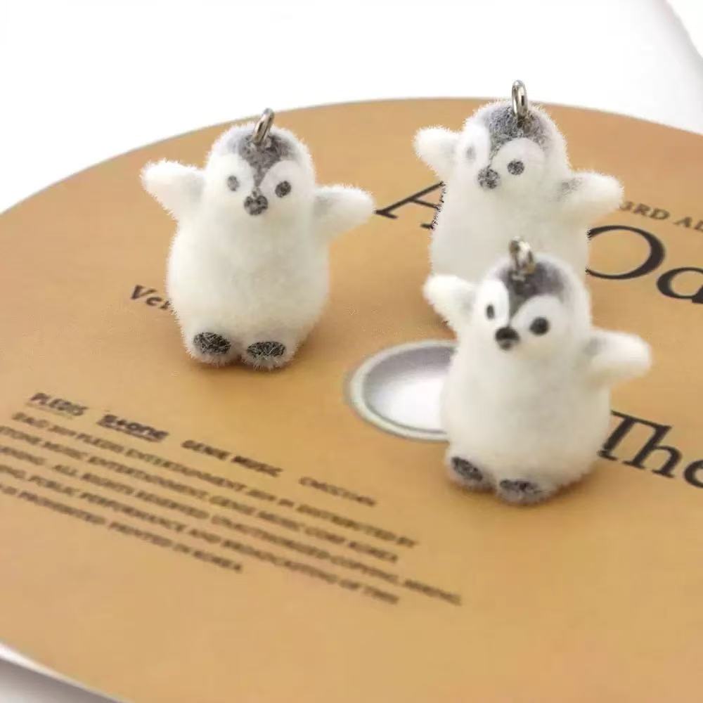 5 uds flocado pequeño pingüino - Resin Craft Projects reseña y precio