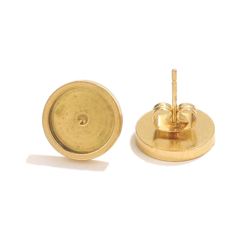 10 Uds. De pendientes dorados  - Resin Craft Projects reseña y precio